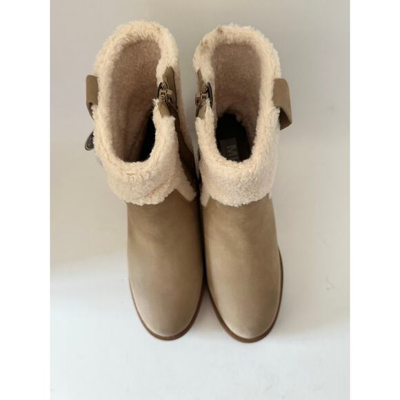 MIA Jakob Boots Booties fur Stone ZipperSize 6.5 M NWT - Picture 3 of 8